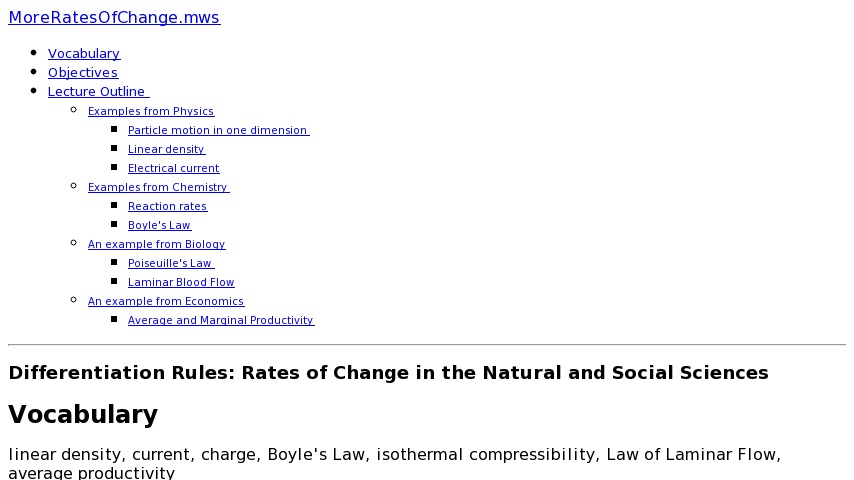 Rates Of Change In Natural And Social Sciences Rates Of Change In Natural And Social Sciences